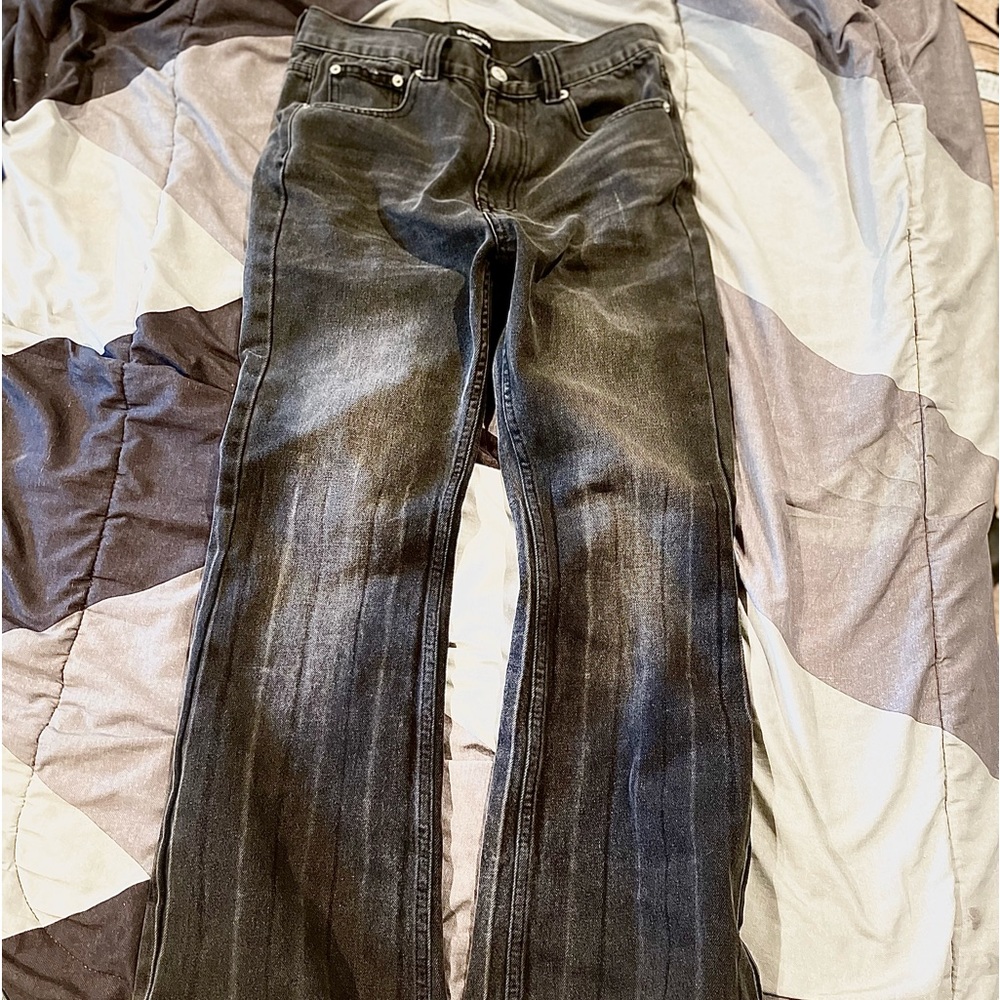 Balenciaga lost tape flared denim